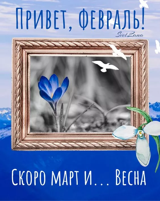 Картинки с последним месяцем зимы. С последним месяцем зимы: красивые картинки