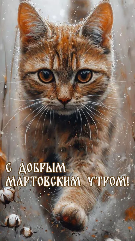 Красивые картинки Доброе мартовское утро. Картинки с добрым мартовским утром — красивые и новые
