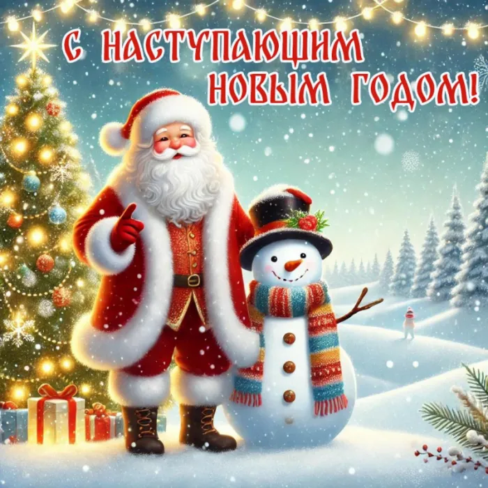 Картинки "С наступающим Новым годом!" 2026. Красивые и новые картинки с наступающим Новым годом 2026