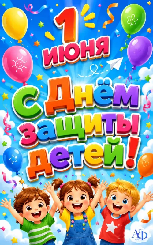 Картинки с Днём защиты детей. Прикольные картинки с Днём защиты детей - 1 июня