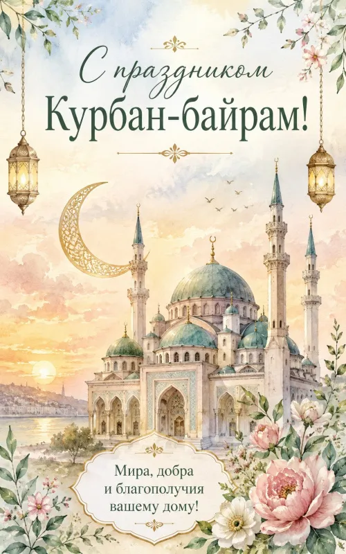 Красивые картинки на Курбан-байрам . Красивые картинки на Курбан-байрам