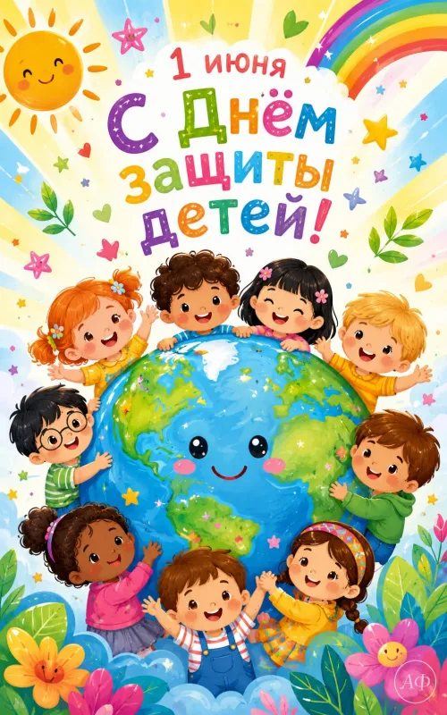 Картинки с Днём защиты детей. Прикольные картинки с Днём защиты детей - 1 июня